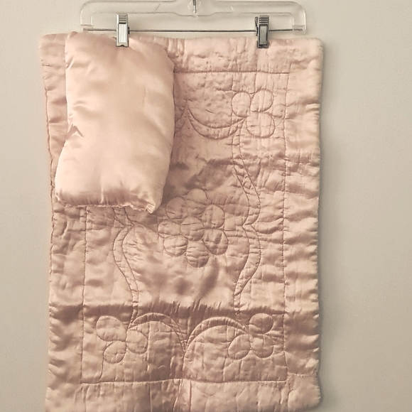 Doll Bed Comforter Pillow Set Retro 1960s - Picture 9 of 10